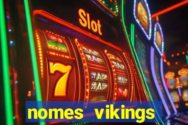 nomes vikings masculinos e significados